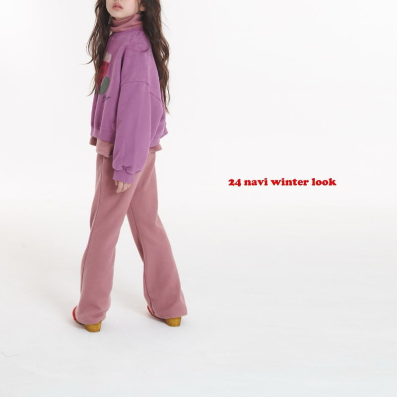 Navi - Korean Children Fashion - #kidzfashiontrend - Tail Turtleneck Tee - 6