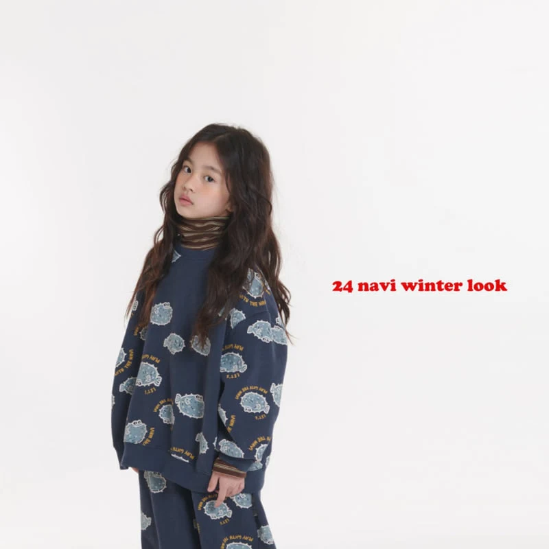 Navi - Korean Children Fashion - #kidzfashiontrend - Fish Sweatshirt