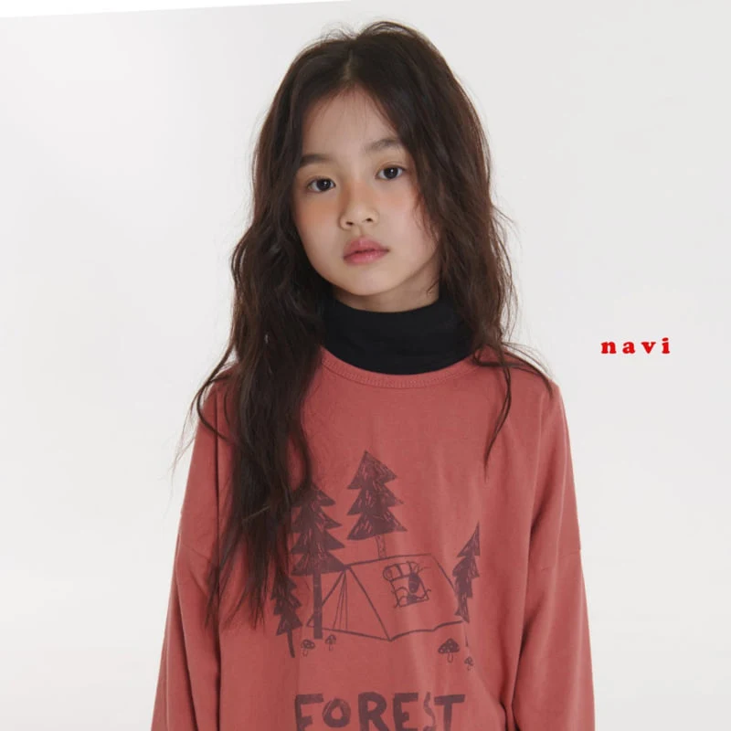 Navi - Korean Children Fashion - #kidzfashiontrend - Forest Tee - 10