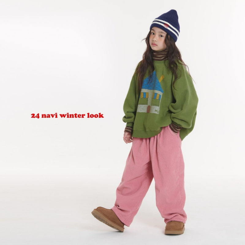 Navi - Korean Children Fashion - #littlefashionista - Louis Corduroy Pants - 2