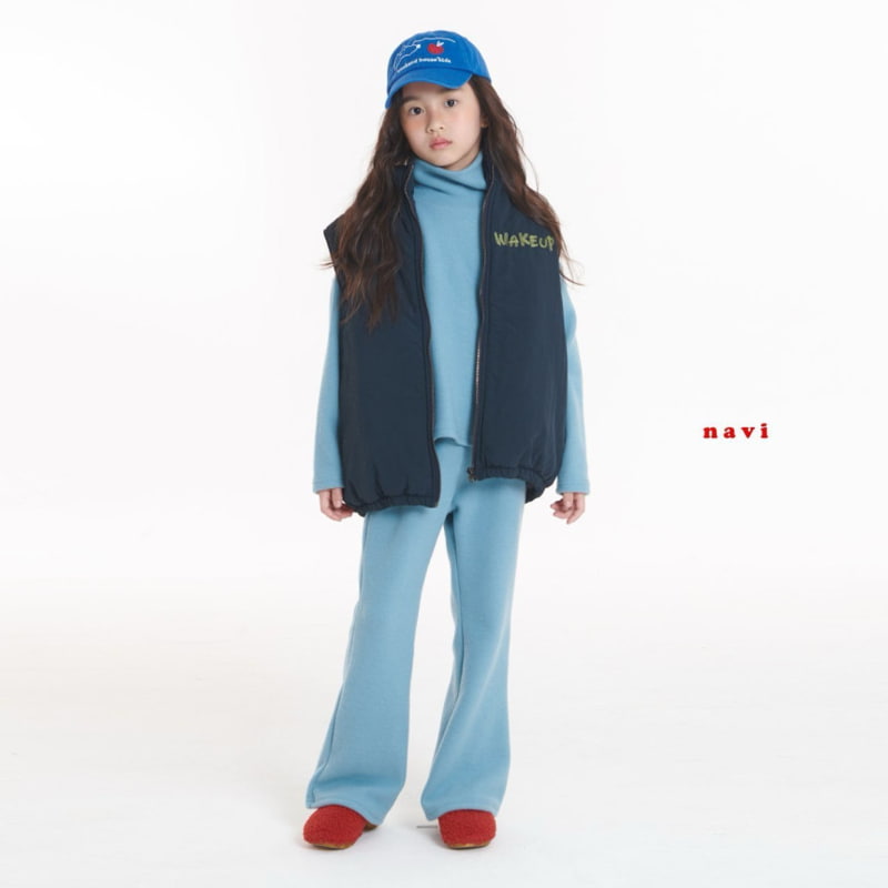 Navi - Korean Children Fashion - #littlefashionista - Tail Bootcut Pants - 6