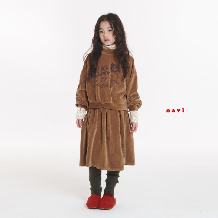 Navi - Korean Children Fashion - #littlefashionista - Friends Mockneck Tee - 8