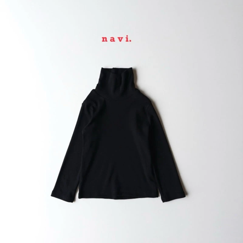 Navi - Korean Children Fashion - #magicofchildhood - Mild Turtleneck Tee - 10