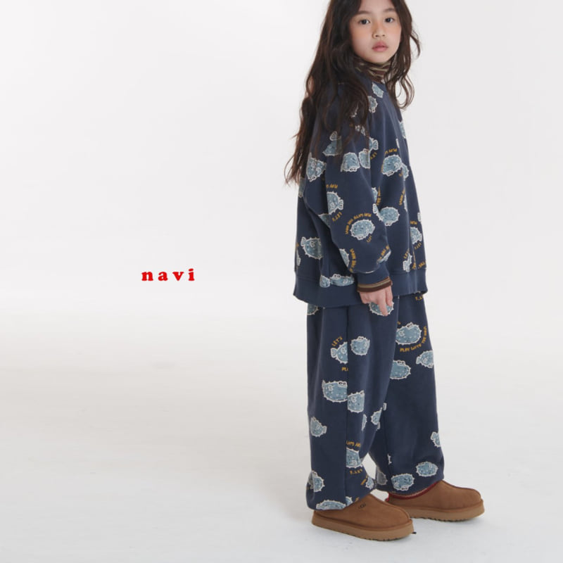 Navi - Korean Children Fashion - #littlefashionista - Fish Sweatshirt - 4