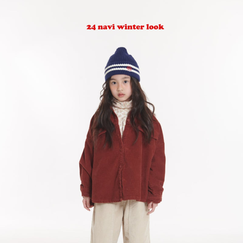 Navi - Korean Children Fashion - #magicofchildhood - Milky Corduroy Pants - 3