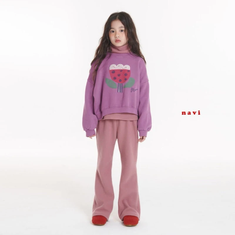 Navi - Korean Children Fashion - #minifashionista - Tulip Crop Sweatshirt - 9