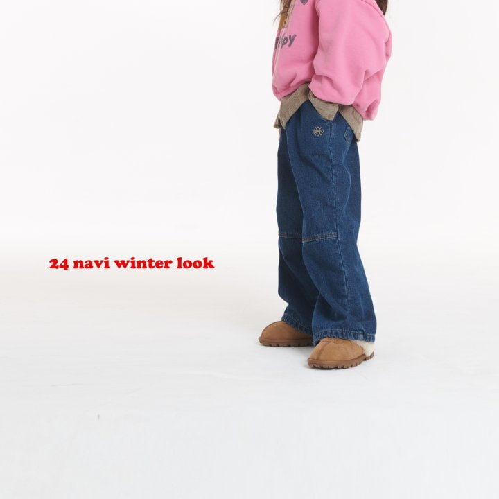 Navi - Korean Children Fashion - #todddlerfashion - Melly Denim Pants - 9