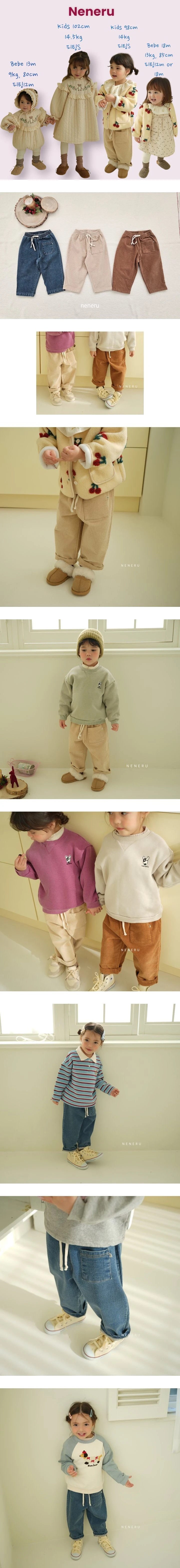 Neneru - Korean Baby Fashion - #babylifestyle - Cucu Span Pants