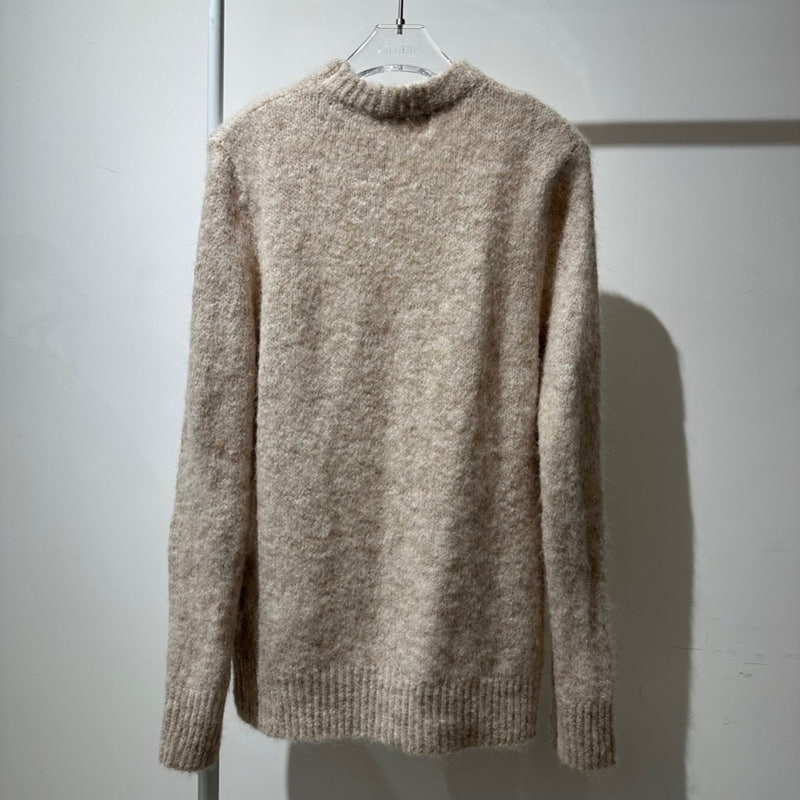 Neroli36 - Korean Women Fashion - #momslook - Wool Padded Knit Sweater - 3