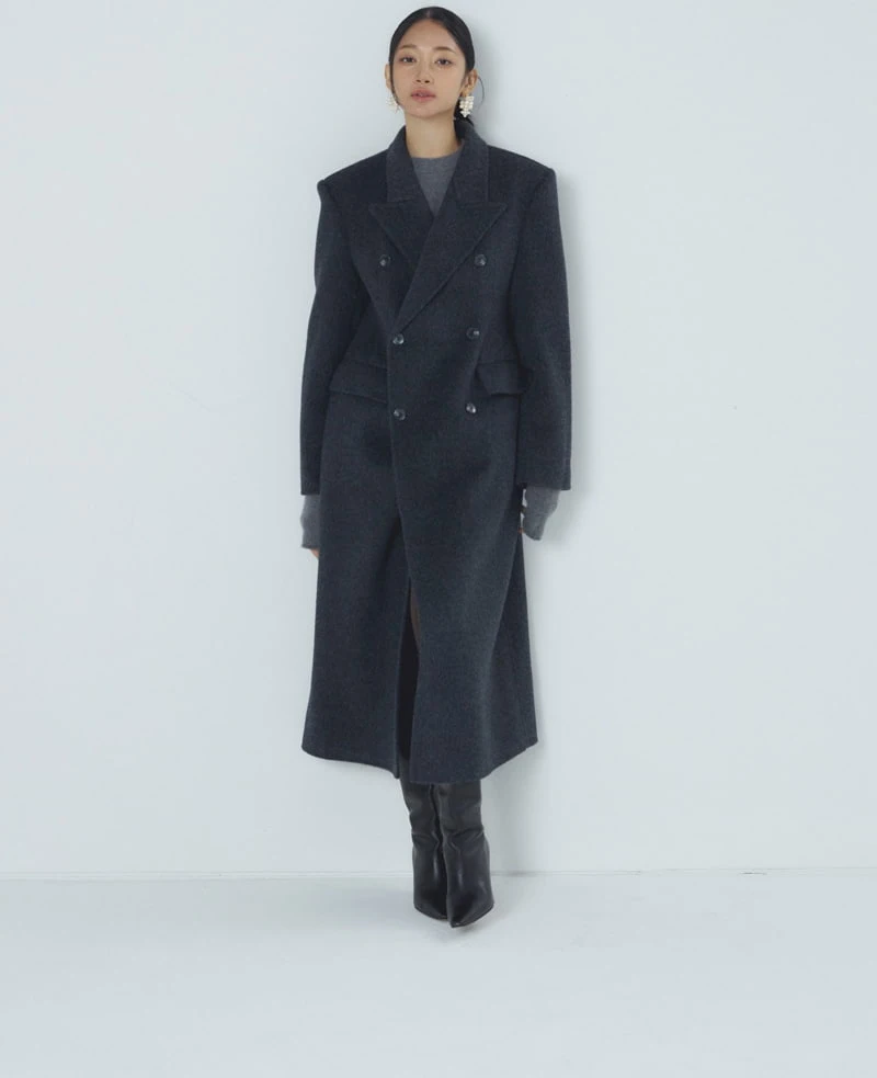 Neroli36 - Korean Women Fashion - #womensfashion - MHM Line Coat - 4