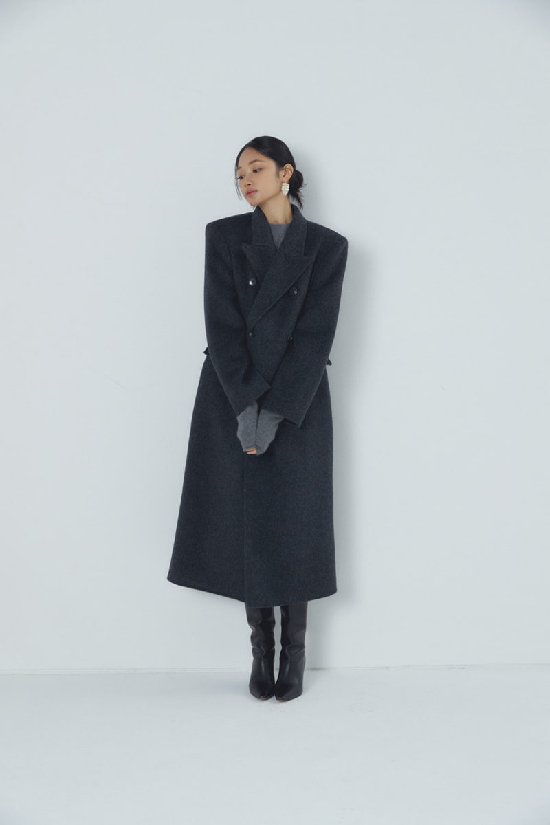 Neroli36 - Korean Women Fashion - #momslook - MHM Line Coat - 6