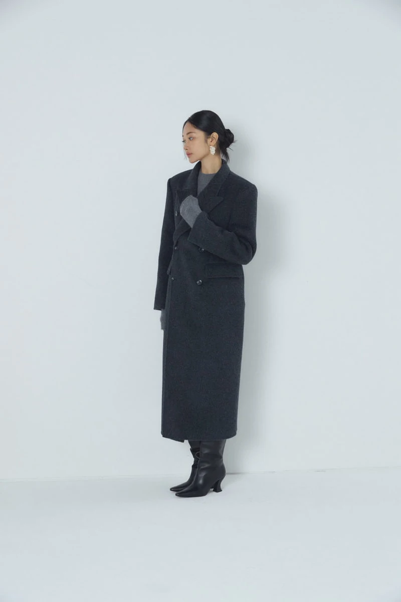 Neroli36 - Korean Women Fashion - #momslook - MHM Line Coat - 8