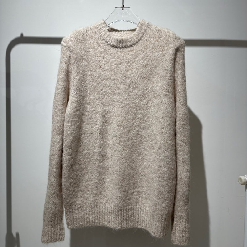 Neroli36 - Korean Women Fashion - #womensfashion - Wool Padded Knit Sweater - 2