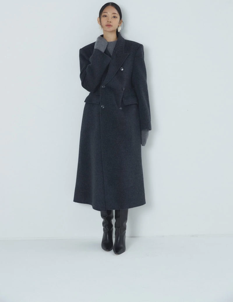 Neroli36 - Korean Women Fashion - #womensfashion - MHM Line Coat - 5