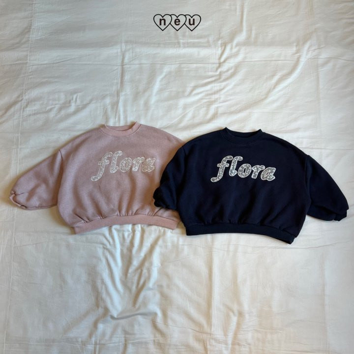 Neu - Korean Children Fashion - #discoveringself - Flora Sweatshirt With Mom - 2