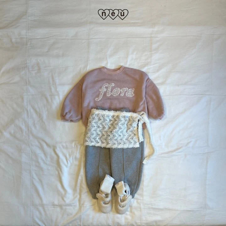 Neu - Korean Children Fashion - #fashionkids - Flora Sweatshirt With Mom - 4