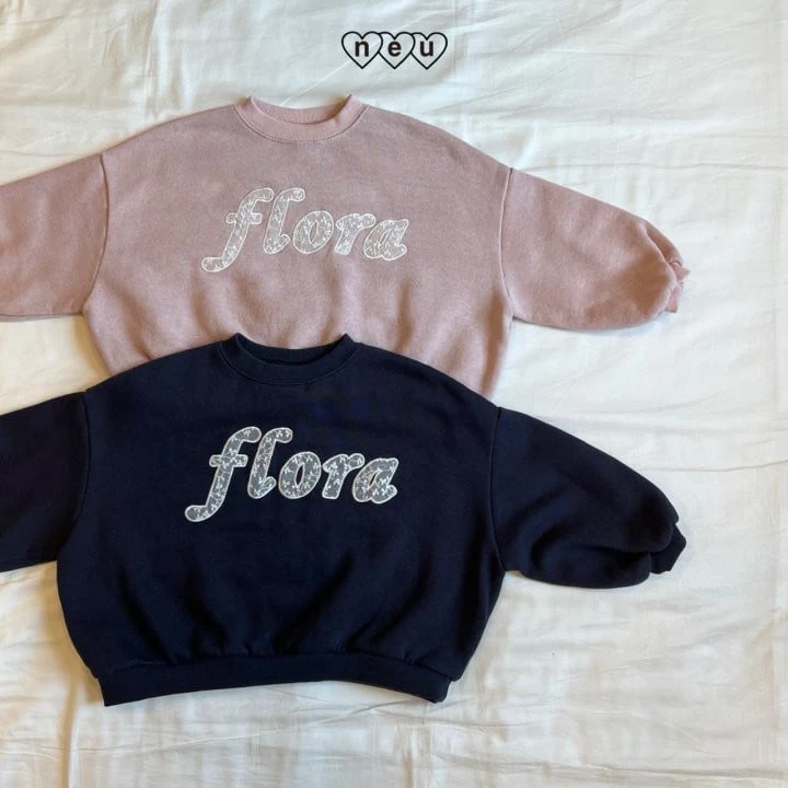 Neu - Korean Children Fashion - #kidzfashiontrend - Flora Sweatshirt With Mom - 6