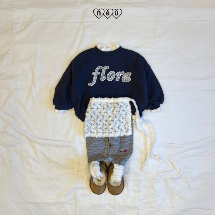 Neu - Korean Children Fashion - #littlefashionista - Flora Sweatshirt With Mom - 8