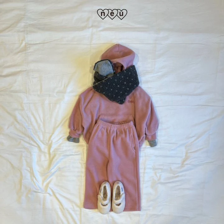 Neu - Korean Children Fashion - #prettylittlegirls - Signature Fleece Set - 7