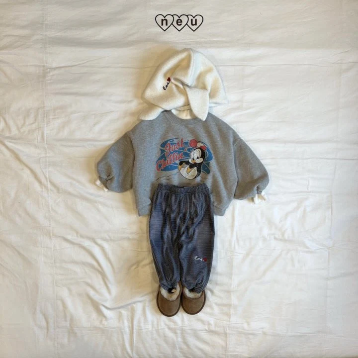 Neu - Korean Children Fashion - #todddlerfashion - Penguin Sweatshirt With Mom - 7