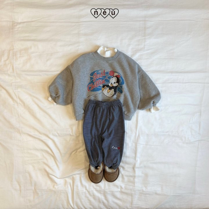 Neu - Korean Children Fashion - #toddlerclothing - Winter Stripe Pants - 3