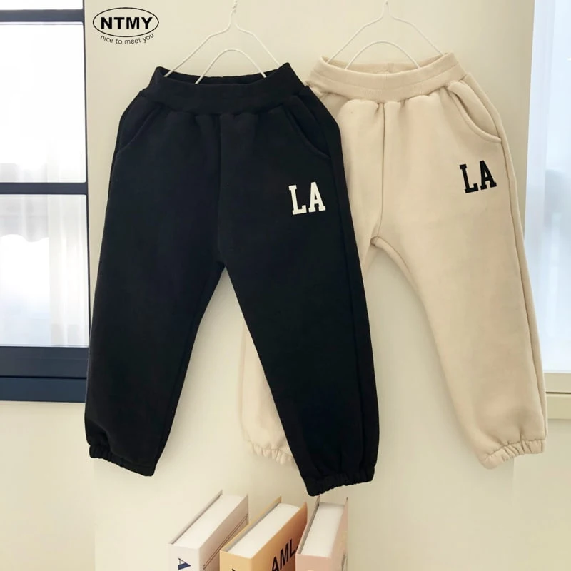 Nice To Meet You - Korean Children Fashion - #Kfashion4kids - LA Jogger Pants - 10