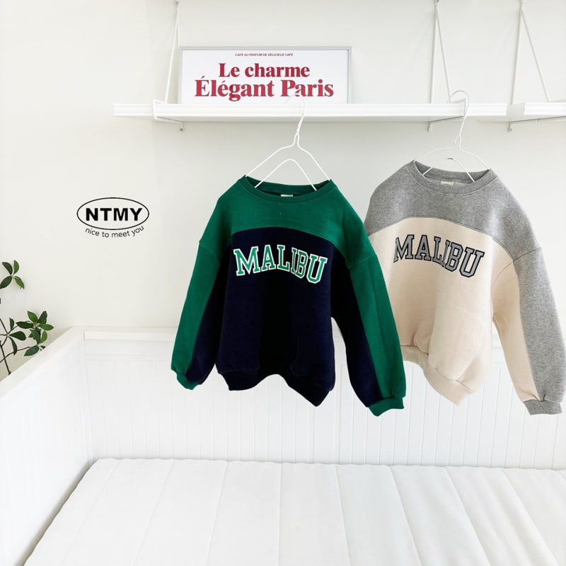 Nice To Meet You - Korean Children Fashion - #Kfashion4kids - Malibu Sweatshirt - 6