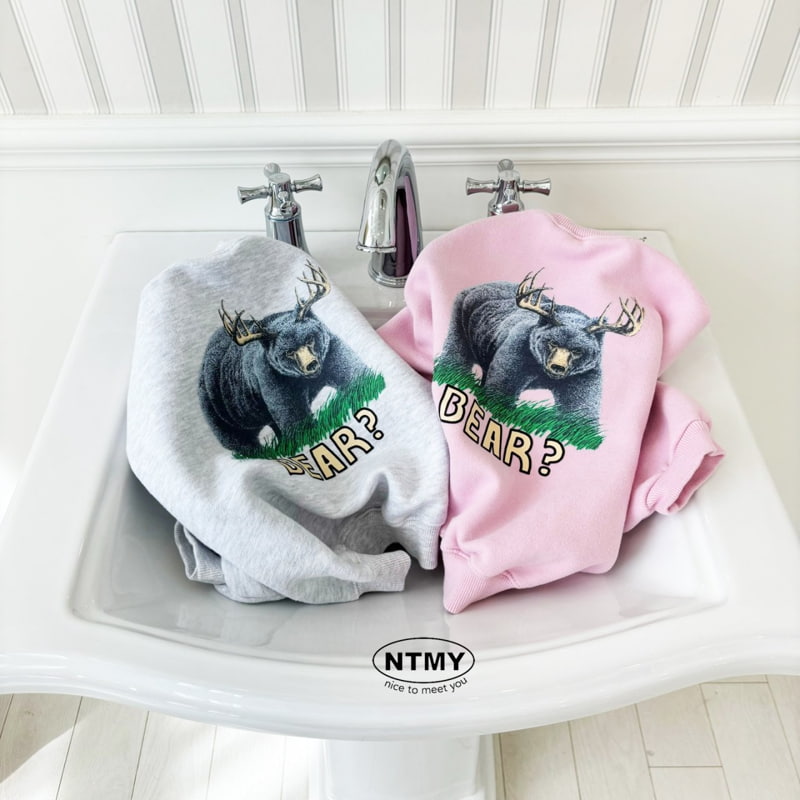 Nice To Meet You - Korean Children Fashion - #Kfashion4kids - Horn Bear Sweatshirt - 5