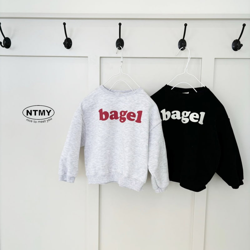 Nice To Meet You - Korean Children Fashion - #Kfashion4kids - Bagel Sweatshirt - 9