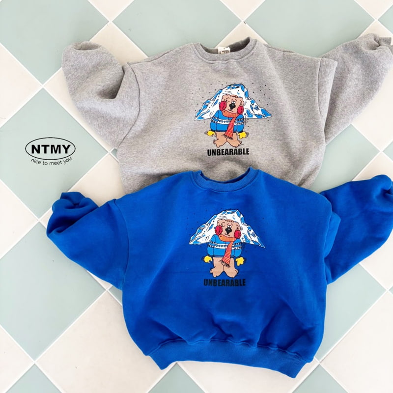 Nice To Meet You - Korean Children Fashion - #Kfashion4kids - Freeze Sweatshirt - 8