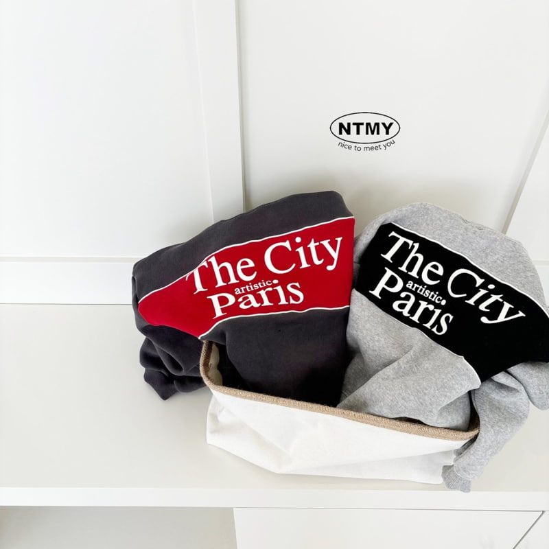 Nice To Meet You - Korean Children Fashion - #childofig - City Cut Sweatshirt - 5