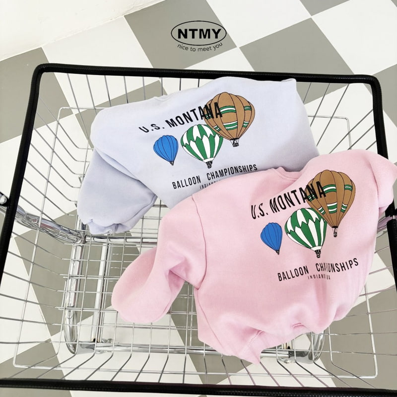 Nice To Meet You - Korean Children Fashion - #childofig - Hot Air Balloon Sweatshirt - 4