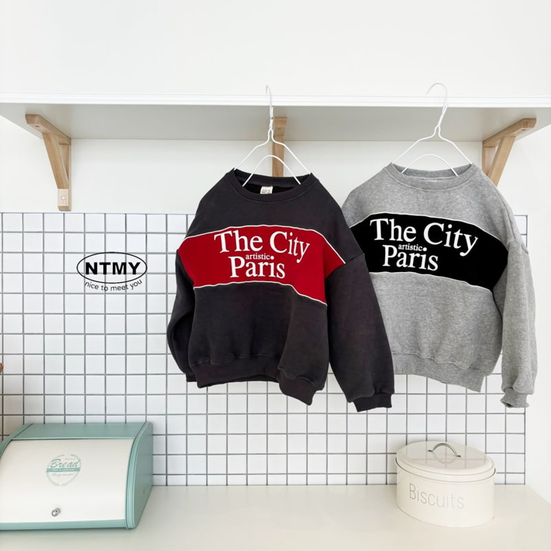 Nice To Meet You - Korean Children Fashion - #childrensboutique - City Cut Sweatshirt - 6