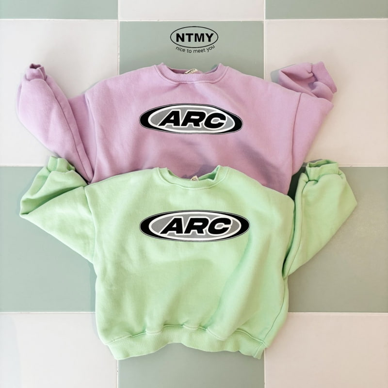 Nice To Meet You - Korean Children Fashion - #childrensboutique - Arc Sweatshirt - 5