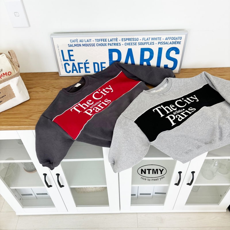 Nice To Meet You - Korean Children Fashion - #designkidswear - City Cut Sweatshirt - 7