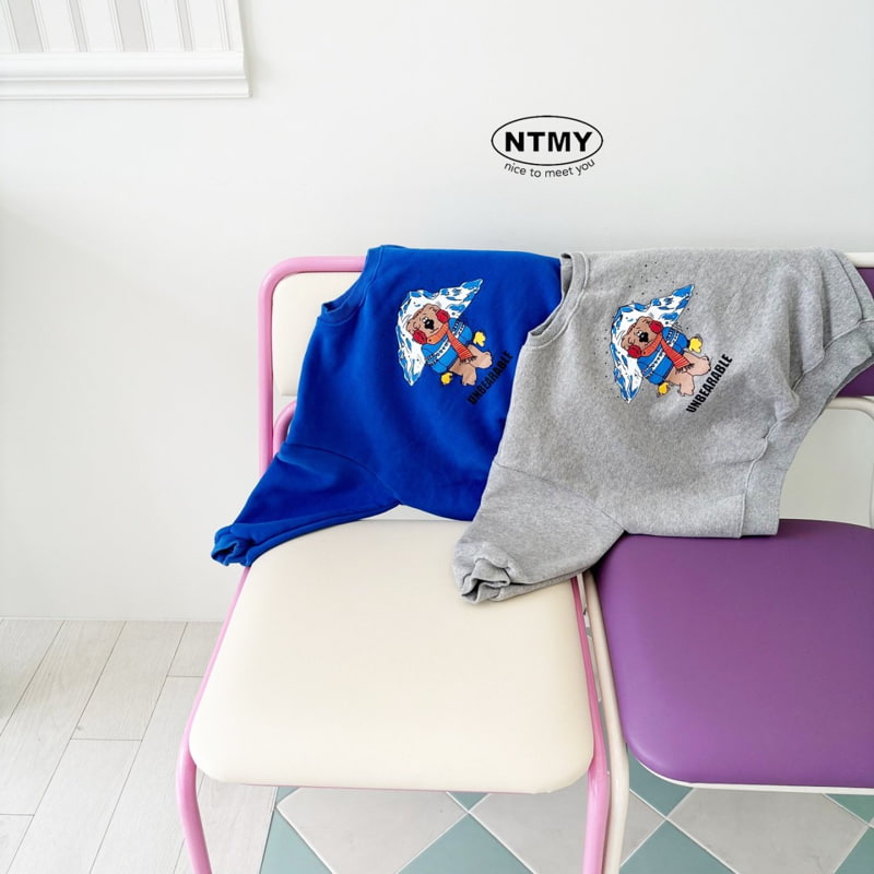 Nice To Meet You - Korean Children Fashion - #designkidswear - Freeze Sweatshirt - 2