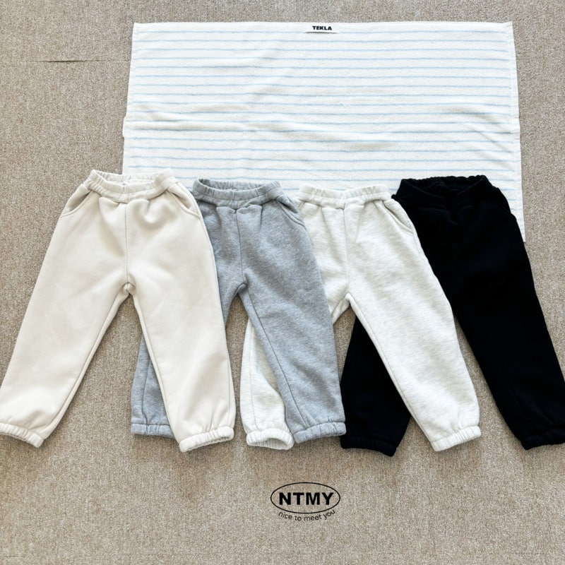 Nice To Meet You - Korean Children Fashion - #discoveringself - Chouchu Jogger Pants - 12