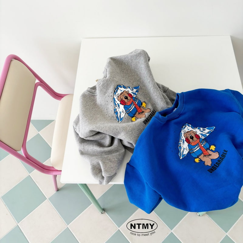 Nice To Meet You - Korean Children Fashion - #discoveringself - Freeze Sweatshirt - 3