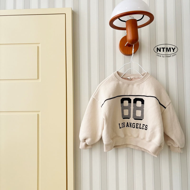 Nice To Meet You - Korean Children Fashion - #fashionkids - 88 Sweatshirt - 5