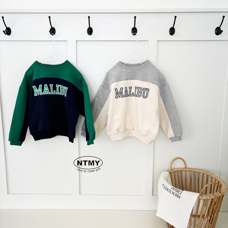 Nice To Meet You - Korean Children Fashion - #fashionkids - Malibu Sweatshirt - 2