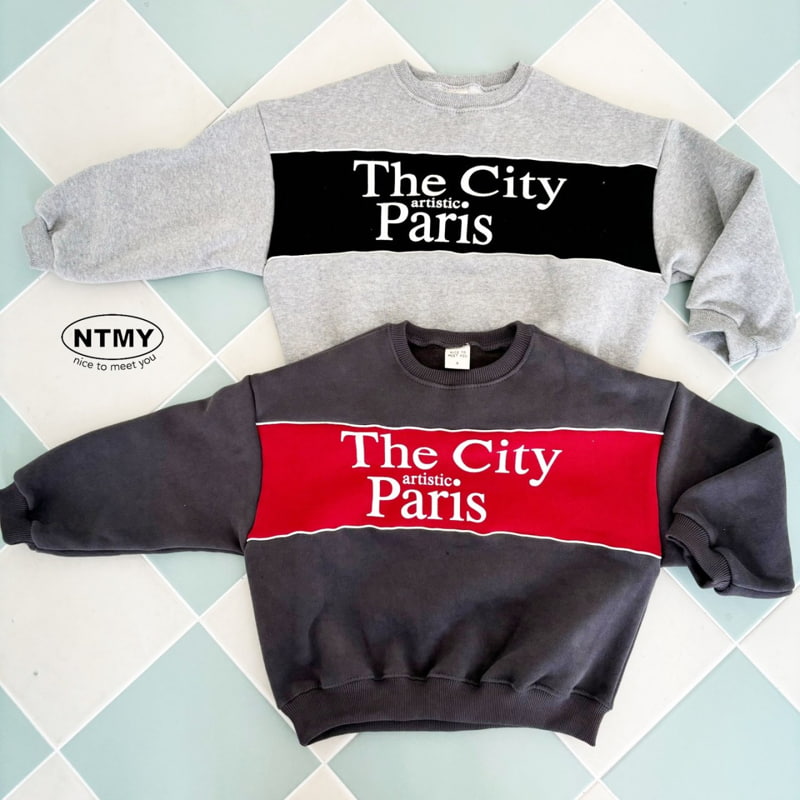 Nice To Meet You - Korean Children Fashion - #kidsstore - City Cut Sweatshirt - 11