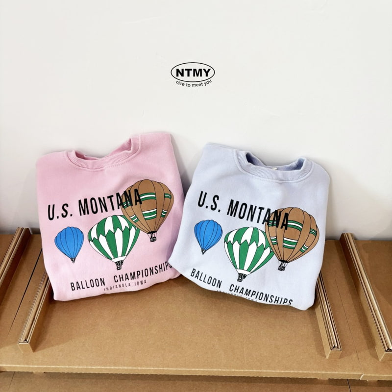 Nice To Meet You - Korean Children Fashion - #kidzfashiontrend - Hot Air Balloon Sweatshirt - 10