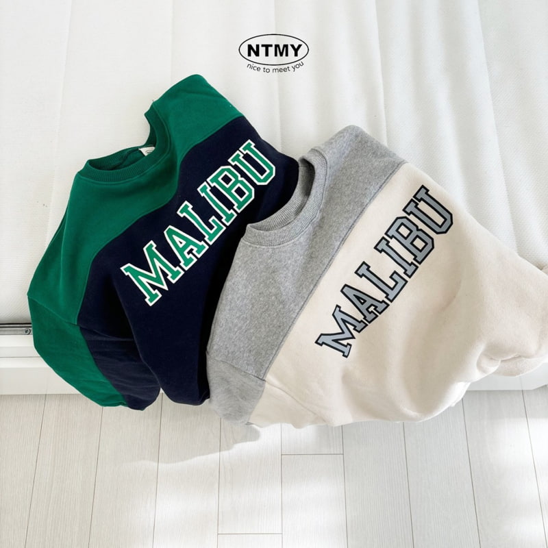 Nice To Meet You - Korean Children Fashion - #kidzfashiontrend - Malibu Sweatshirt - 5