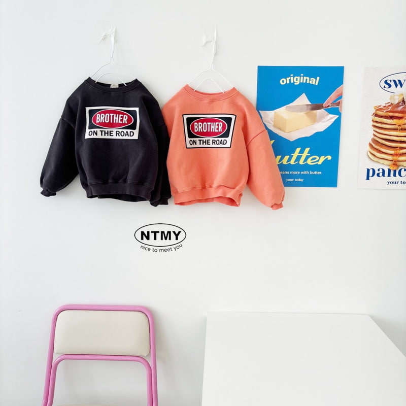 Nice To Meet You - Korean Children Fashion - #kidzfashiontrend - Brother Sweatshirt - 9