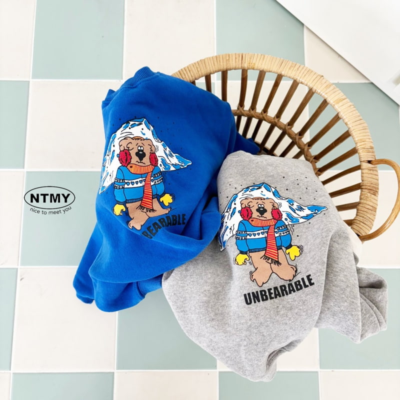 Nice To Meet You - Korean Children Fashion - #kidzfashiontrend - Freeze Sweatshirt - 7