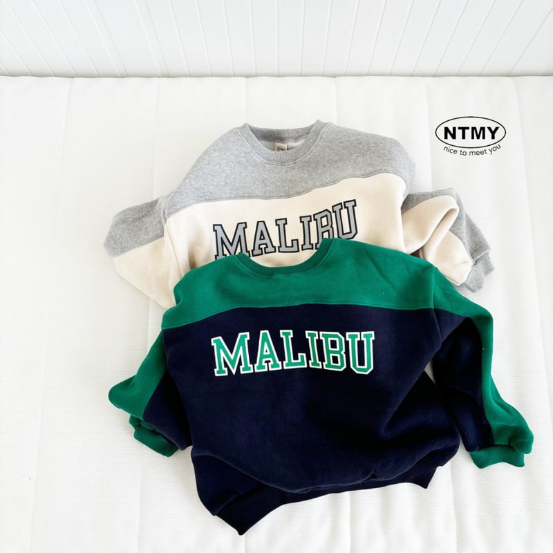 Nice To Meet You - Korean Children Fashion - #littlefashionista - Malibu Sweatshirt - 7