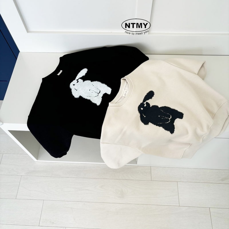 Nice To Meet You - Korean Children Fashion - #littlefashionista - Rabbit Sweatshirt - 8