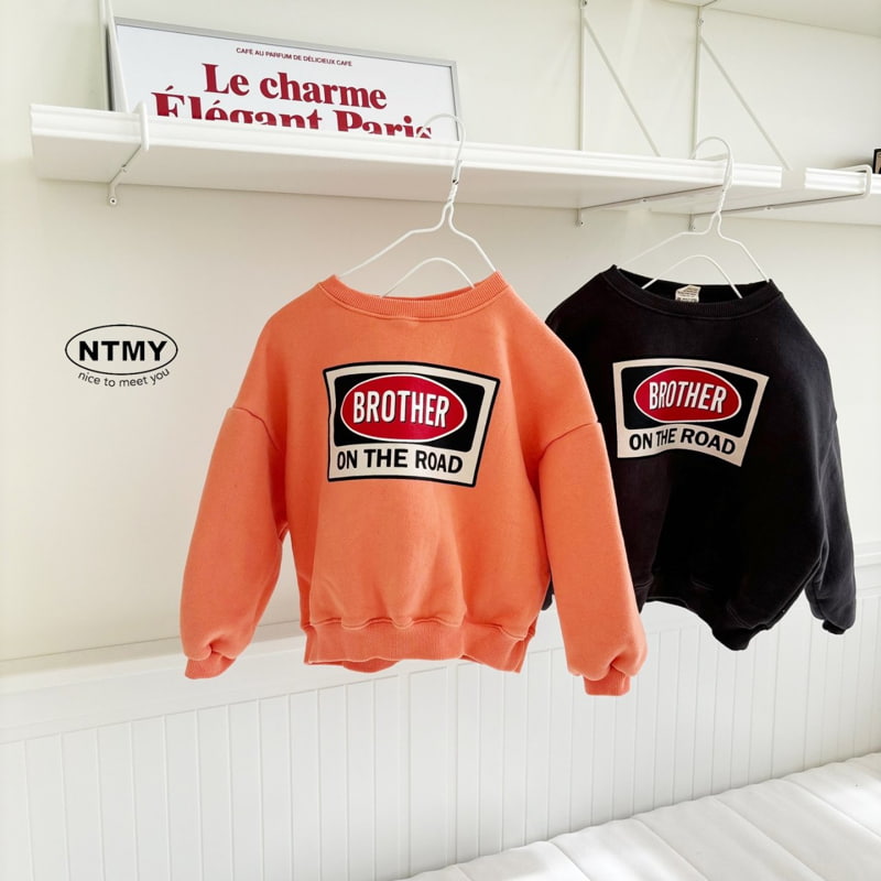 Nice To Meet You - Korean Children Fashion - #magicofchildhood - Brother Sweatshirt - 12