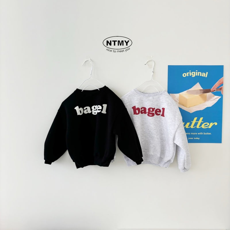 Nice To Meet You - Korean Children Fashion - #magicofchildhood - Bagel Sweatshirt - 11