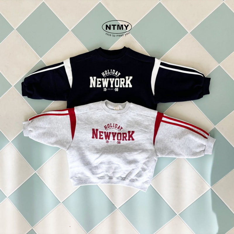 Nice To Meet You - Korean Children Fashion - #minifashionista - New York Tape Sweatshirt - 10